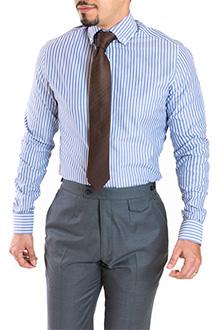 ESTUNIGA STIPPED BUTTON DOWN SHIRT