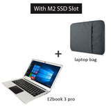 Jumper EZbook 3 pro 13.3" FHD IPS laptop with M.2 SATA SSD Slot Apollo Lake N3450 notebook Dual Band AC Wifi 6GB DDR3 64GB eMMC
