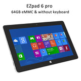 Jumper EZpad 6s pro / EZpad 6 pro 2 in 1 tablet 11.6'' apollo lake N3450 6GB DDR3 64GB SSD + 64GB eMMC tablets win 10 IPS 1080P