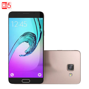 Samsung Galaxy A7 A7100 2016 Mobile Phone Dual Sim 5.5" 3300mAh 3GB RAM 16GB ROM 13MP 4G LTE Octa-core Fingerprint Smartphone