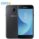 Original Samsung Galaxy J3 2017 J3300 J3308 Pro 3G 32G 4G LTE 5.0'' 13MP NFC Google play Mobile phone Snapdragon Fingerprint ID