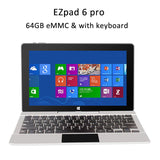 Jumper EZpad 6s pro / EZpad 6 pro 2 in 1 tablet 11.6'' apollo lake N3450 6GB DDR3 64GB SSD + 64GB eMMC tablets win 10 IPS 1080P