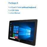 Jumper EZpad 6 2 in 1 tablet 11.6''windows 10 tablets IPS 1080P Intel Cherry Trail Z8350 4GB 64GB HDMI BT WiFi windows tablet pc