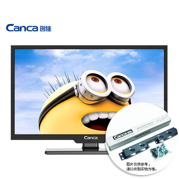 Free Shipping Canca DTMB CMMB DVB-T TV 24inches TV Full HD HDMI/USB/AV/RF/VGA Multi-Interface Monitor Eyecare Elegant Narrow