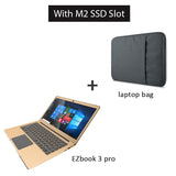 Jumper EZbook 3 Pro Dual Band AC Wifi 13.3" laptop Apollo Lake N3450 with SATA M.2 SSD Slot 6GB RAM metal case Win10 notebook